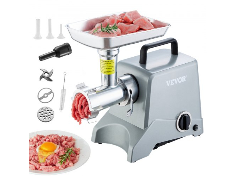Picture of Vevor SYTMDDJRJSYSLBANTV1 5 lbs Per Minute Commercial Electric Meat Grinder - 575W Kitchen Sausage Stuffer