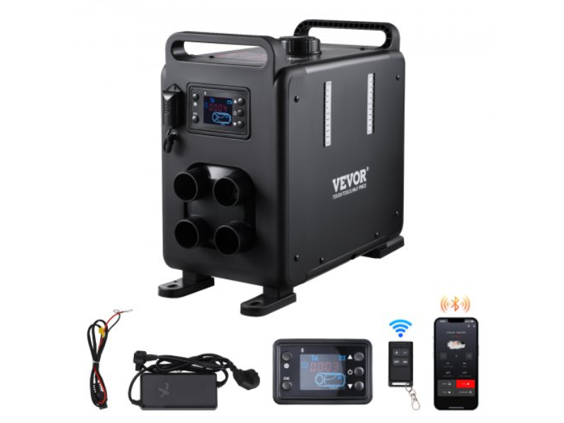 CYJRQDDKLS8KOS4H9V1 12-24V 8KW Bluetooth APP Control Diesel Air Heater for Vehicles