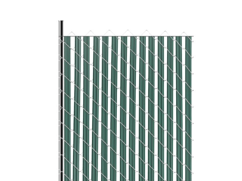 Picture of Vevor DBYSBTDBPE4FL2OHIV0 4 ft. Chain Link Privacy Slats Single Wall High Fence Bottom Lock&#44; Green