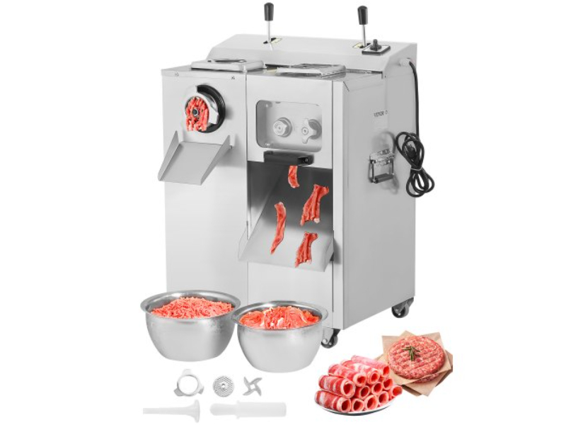 Picture of Vevor XSYJQJJSSX3MM5DEMV1 14 lbs per Min Commercial Electric Meat Grinder Slicer - Kitchen Sausage Stuffer Maker