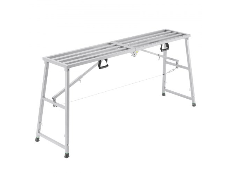 BXSZDJSJZJ90H7CSCV0 880 lbs Work Platform Adjustable Height Portable Scaffolding