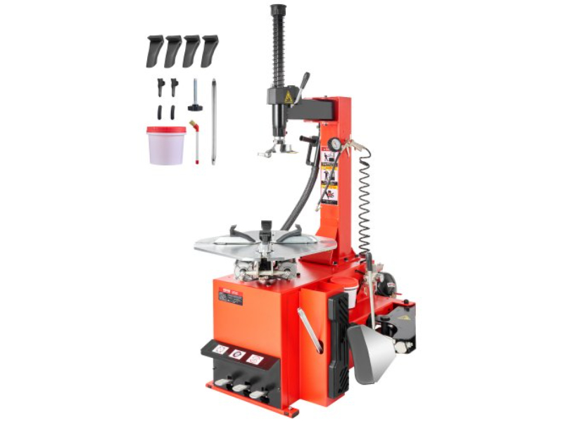 Picture of Vevor BTJWFZB00000CWAJMV1 1.5HP Durable Tire Changer Machine with Air Pressure Gauge