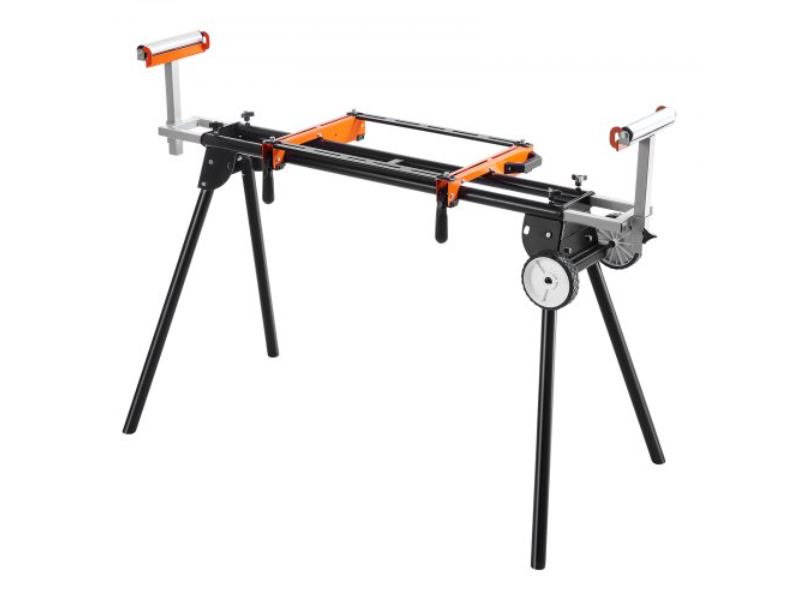 Picture of Vevor RZXXQJZJGZ894RZZVV0 550 lbs Load Capacity Steel Collapsible Stand for Miter Saw