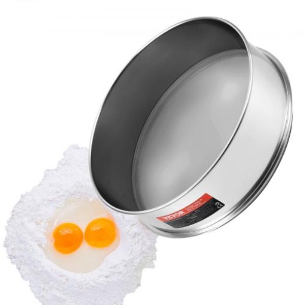 Picture of VEVOR SW150M000000HFN4XV0 Sieve Fine Stainless Steel 150 Mesh Flour Sifter for Baking