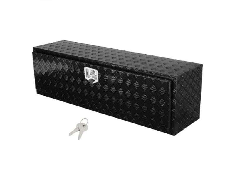 Picture of Vevor CDKCGJX26017EYJ1NV0 60 x 17 x 18 in. Trailer RV Storage Underbody Aluminum Truck Tool Box