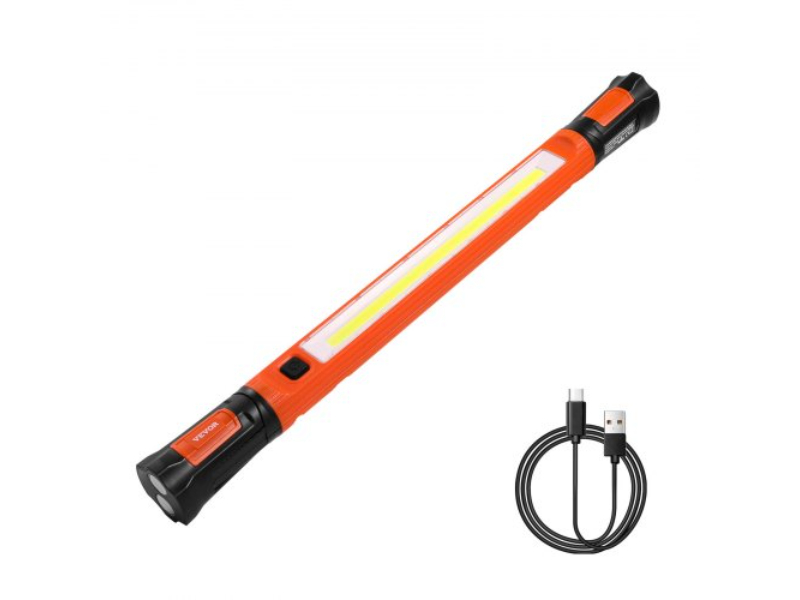 Picture of Vevor KKZYQGXKCDFGDAJP1V9 1250 Lumen 6000 MAh Under Hood LED Magnetic Rechargeable Battery Work Light