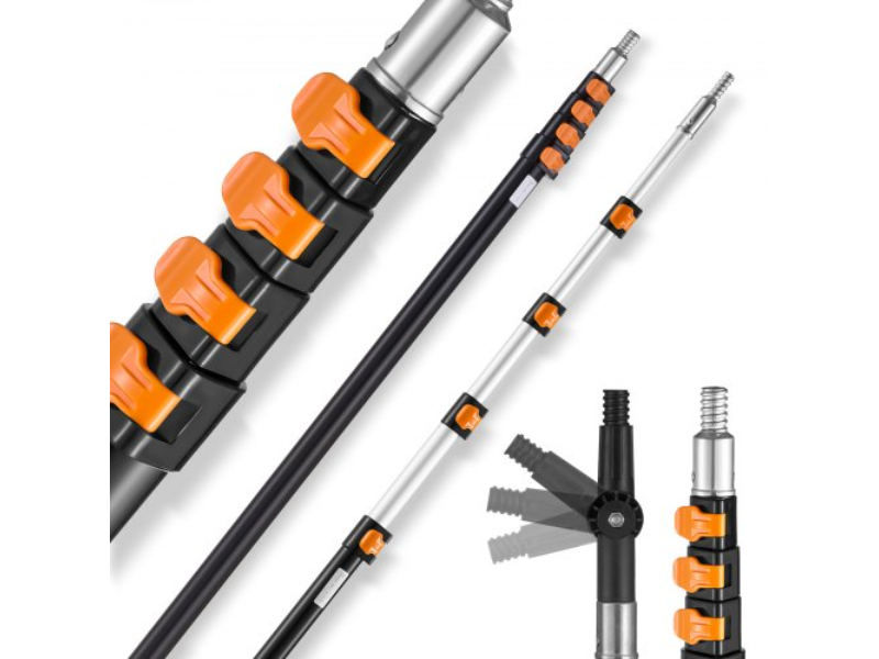 Picture of Vevor 730YCGTYZGJSPFZ03V0 7 - 30 ft. Telescoping Multi-Purpose Extension Pole for Painting & Dusting