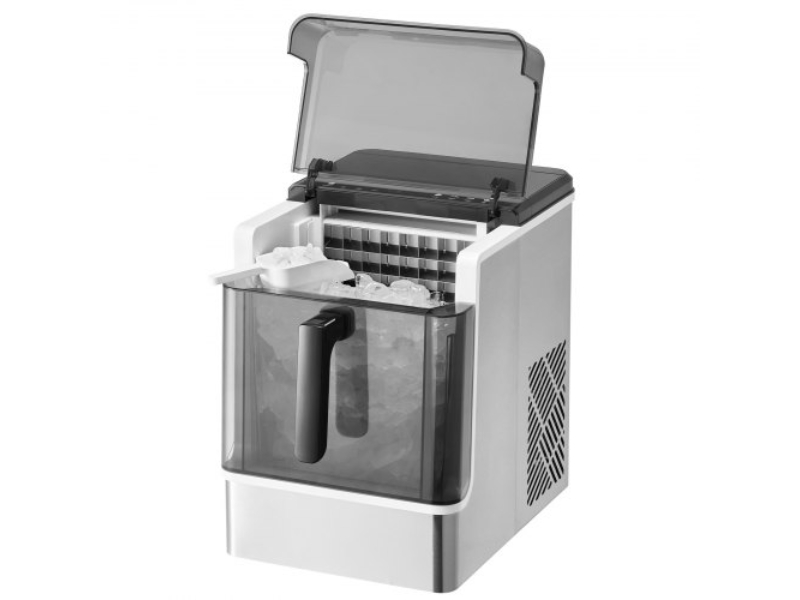 FBTMS50LBSDAY8NVMV1 Portable Countertop Ice Maker - 50 lbs per 24 Hours Self-Cleaning with 3 Sizes Ice Cube