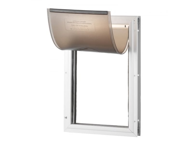 Picture of Vevor MSCWMSMLHJ1PTQA4NV0 Pet Door with Lock & Magnetic Flap System Aluminum Frame - Small