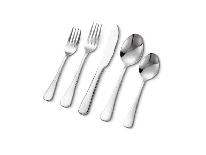 Picture of Vevor 430BXGCJTZBXZMV36V0 Silverware Set Cutlery Flatware Utensil Kitchen for 6&#44; Stainless Steel - 30 Piece