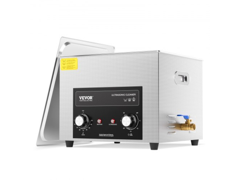 Picture of Vevor XNKZCSBQXJ155D9SDV1 15 Liter Ultrasonic Cleaner with Heater Timer & Basket Digital Sonic Machine