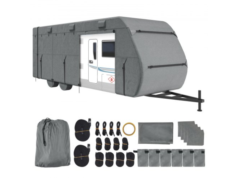 TCSFCCYTGSFCF1DC6V0 28 - 31 ft. Trailer Travel RV 300D Oxford Fabric Class A Camper Cover