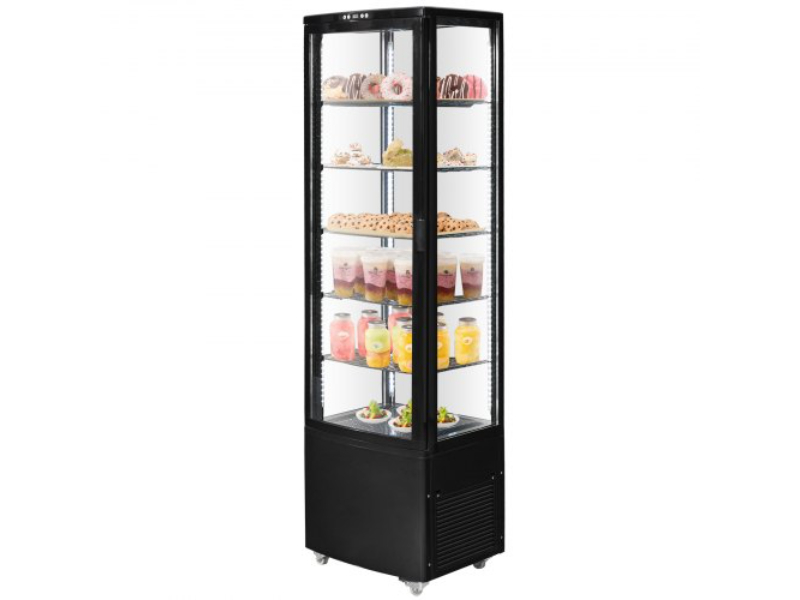 Picture of Vevor DGZSJLDFX98CV5MZPV1 9.8 cu. ft. 278 Liter 5 Tier Refrigerated Bakery Display Fridge Case