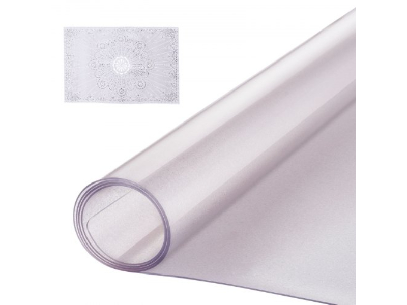 Picture of Vevor ZFXPVCZB24X4IJJHQV0 24 x 48 in. PVC Frosted Plastic Desk Protector - 1.5 mm Thick - Transparent