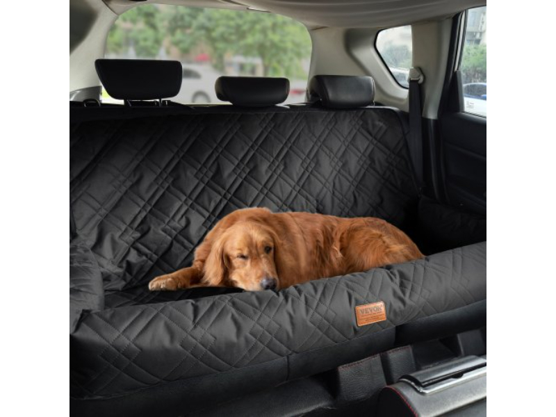 Picture of Vevor CWZGQCZYSFSHXYKEFV0 Dog Booster Car Seat for Medium & Large Dog - Up To 100 lbs&#44; Black
