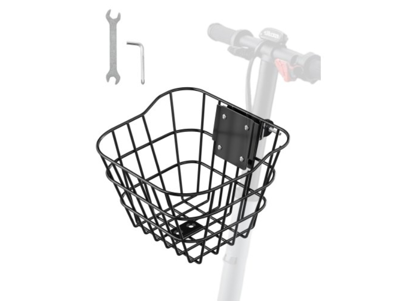 CKQXJSSZWNCB5GFNHV0 Front Bike Electric Scooter Basket with Fixed Bracket for Kids & Adult