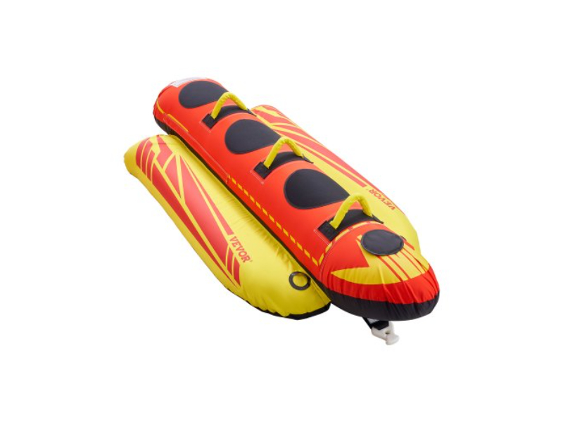 Picture of Vevor CQTL2QXK3R00F85JVV0 510 lbs Towable Tube for Boating 1-3 Riders Inflatable Boat Tubes