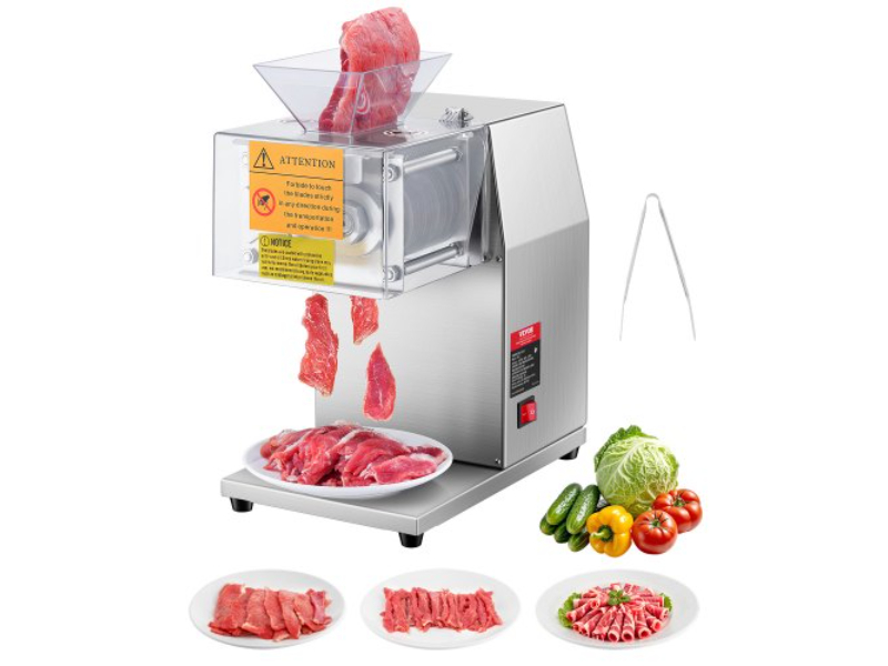 Picture of Vevor TSBXGQPJYSBXVZ50UV1 850W Commercial Electric Meat Cutter Machine for Kitchen Restaurant