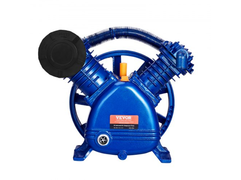 KQYSJBTSGBTCUHG46V0 5.5 HP 5.75 CFM 90 PSI 2-Cylinder Piston Pump Head Air Compressor