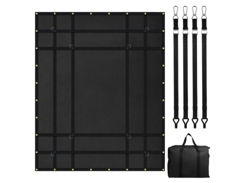 HWGDWYMESHYFLKS0IV0 72 x 57 in. Cargo Net Heavy Duty Adjustable Buckles & S-Hooks