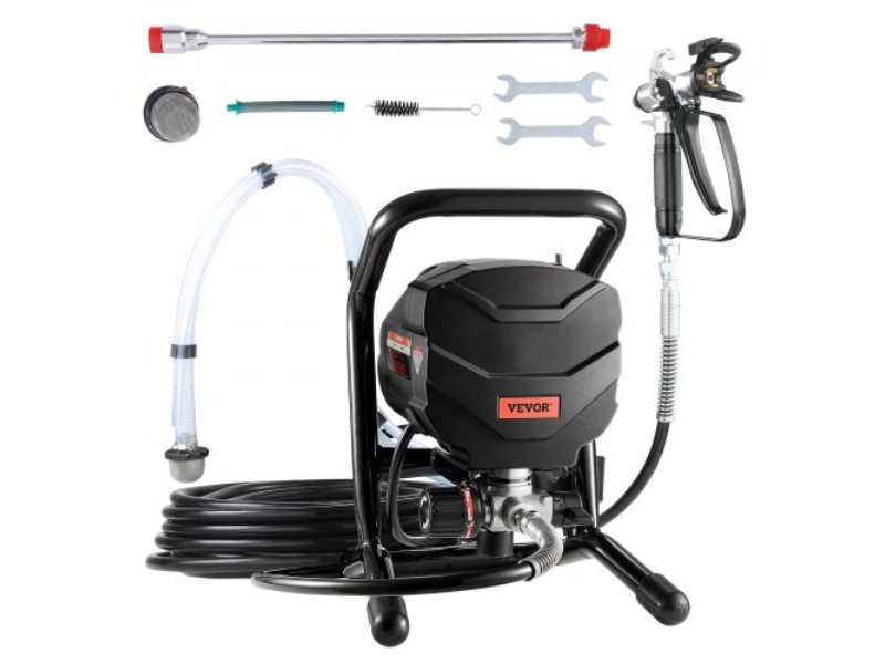 Picture of Vevor ZSSPTJ650W02IF8RLV1 650W 3000 PSI Stand Airless Electric Paint Sprayer Machine
