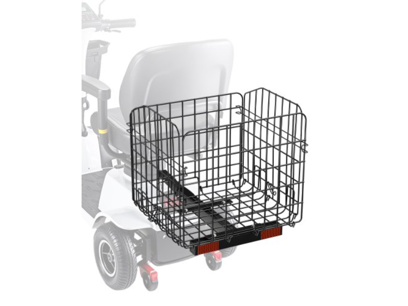 CKHXJSSZWNCKSKD1LV0 1 in. Receiver Pride Mobility Scooter Rear Folding Basket