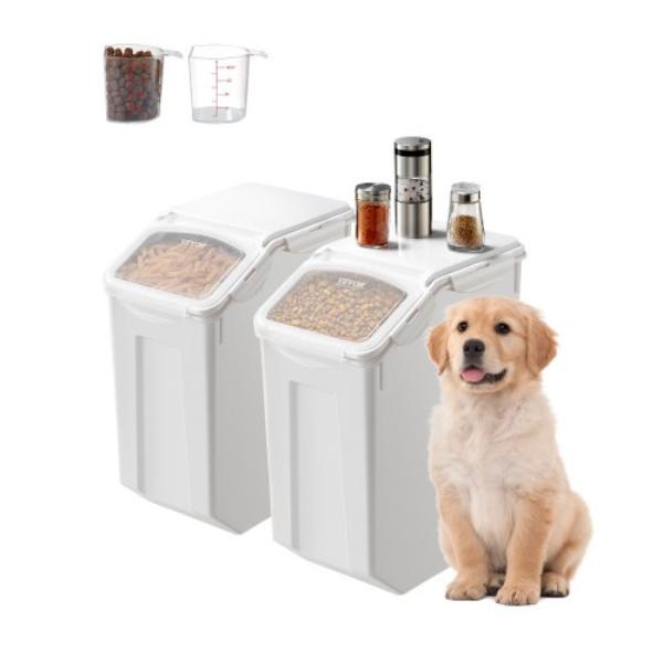 Picture of VEVOR ZMXMX2G40LBTN0ZRXV0 4.5 gal Ingredient Storage Container Airtight Kitchen Flour Bin - Large