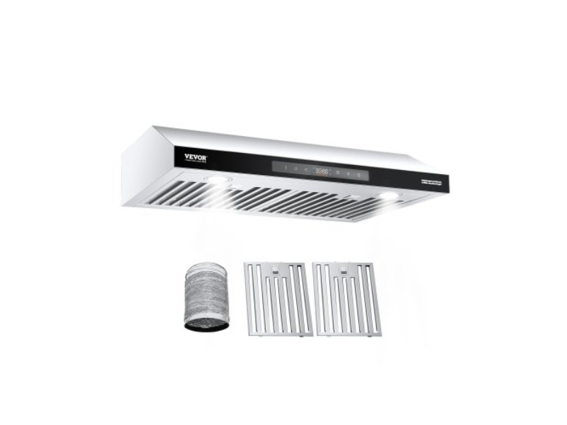 Picture of Vevor JXSYYJ30INCHEC3JCV1 30 in. Under Cabinet Range Vent Hood 900 CFM Gesture & Touch Control