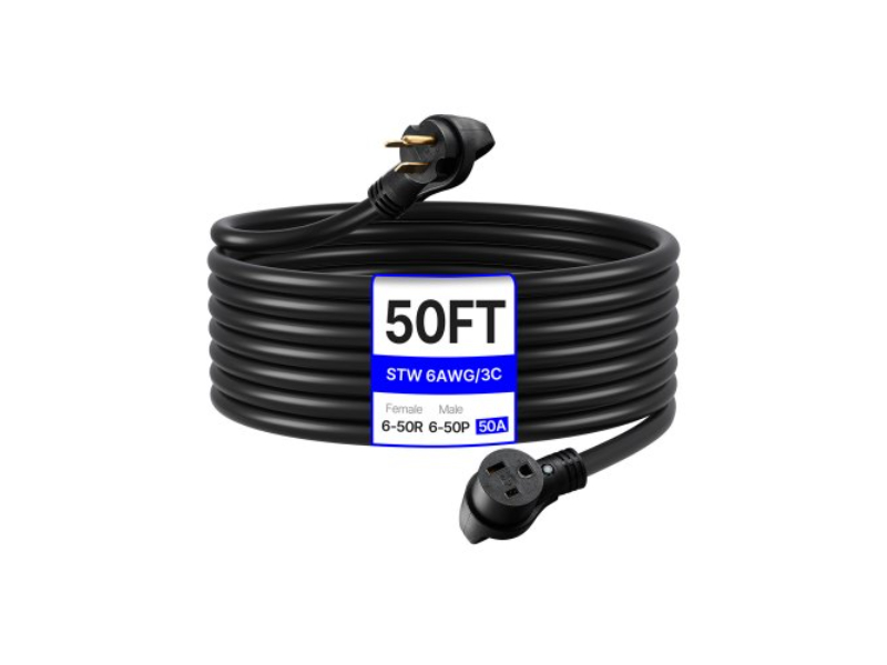Picture of Vevor FDJYZX650XFSSB7BVV1 50 ft. 50A Generator Extension Cord - 250V NEMA&#44; 12500W Power Cable