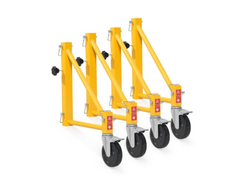 JSJAQPJZT4JTOA29CV0 Scaffolding Outriggers with Casters for Baker-Style - Pack of 4