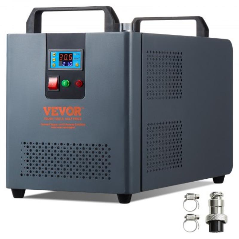 Picture of Vevor GYLS72LMIN12LP9R6V1 Industrial Water Chiller - 12 lbs 7.8 L & Min Laser Compressor