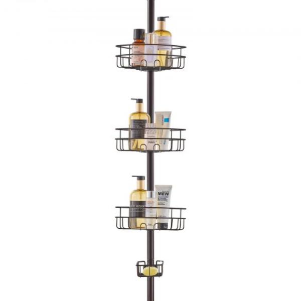 Picture of Vevor SCTPQTSBXGKKWIEE7V0 39-125 in. High Shower Corner Caddy Tension Pole Rust-Proof