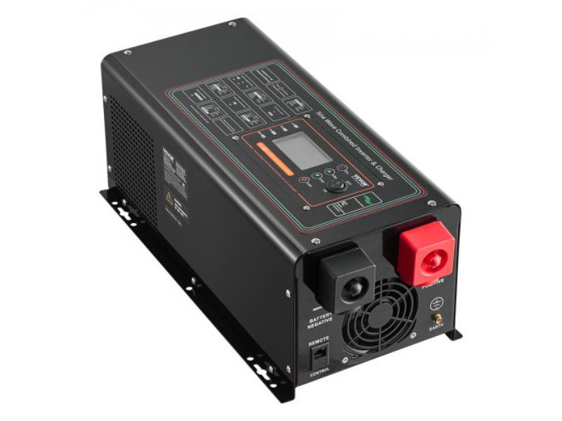 Picture of Vevor NBQCDQ2000W1K1ONTV6 2000W DC 12V - AC 120V Pure Sine Wave Charger Power Inverter