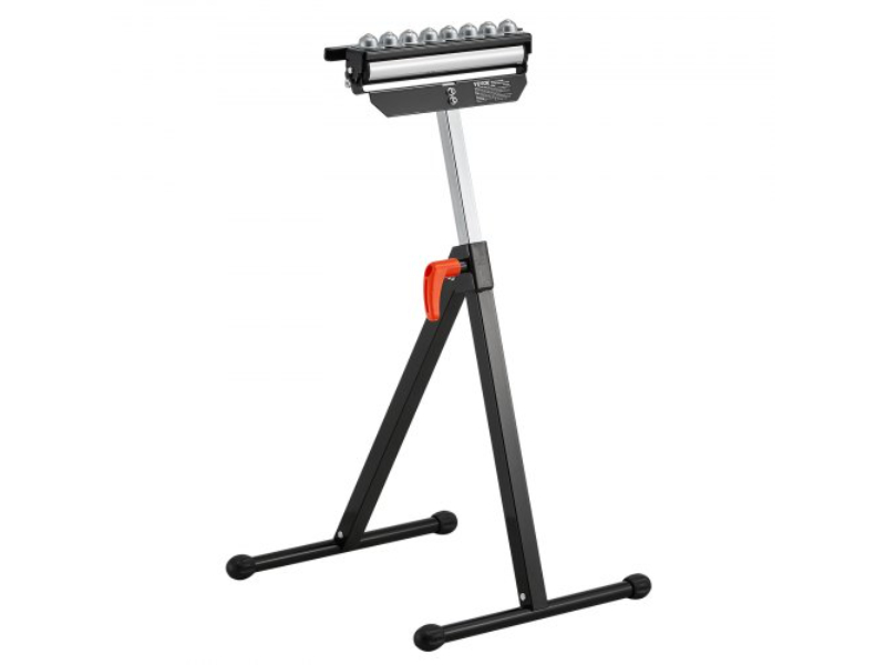DGZDZGTMGGJ3USJCIV0 26.8 - 42.5 in. Max Load 300 lbs Adjustable Folding Roller Stand for Woodworking