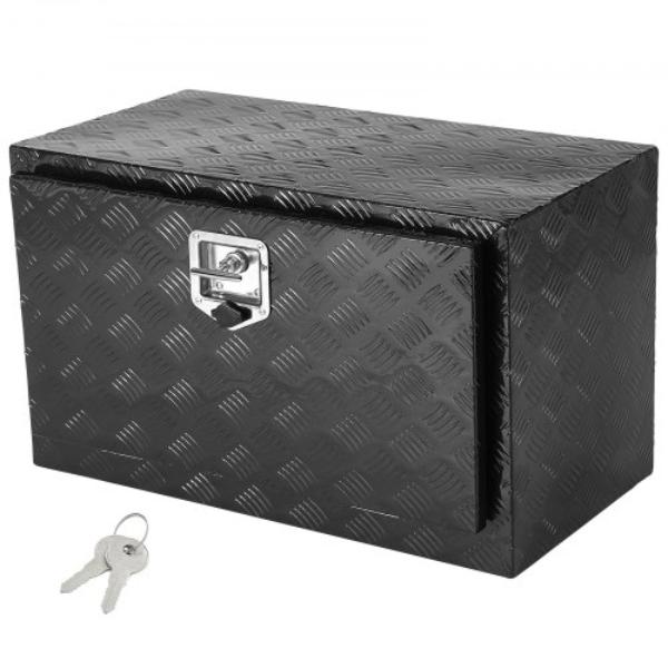 Picture of Vevor CDKCGJX23014H8XL3V0 30 x 14 x 16 in. Underbody Aluminum Truck Tool Box - Trailer RV Tool Storage