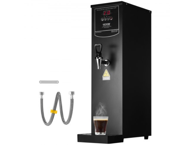 Picture of Vevor SYKSQCGK50LHZYXN9V1 20 Liter Commercial Boiler Electric Hot Water Dispenser - Stainless Steel