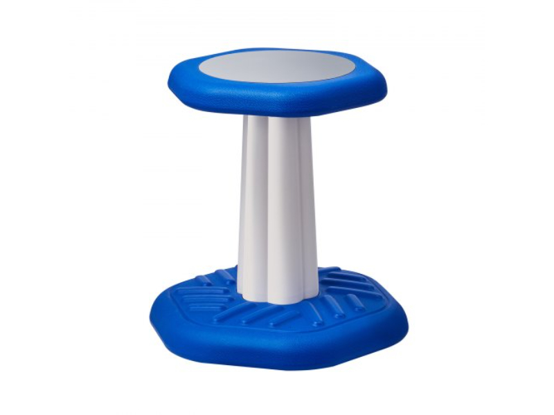 PHZDZYJCKLSX7Z5WHV0 Wobble Chair with Sponge Cushion for Kids, Age 3-7 Years - Blue