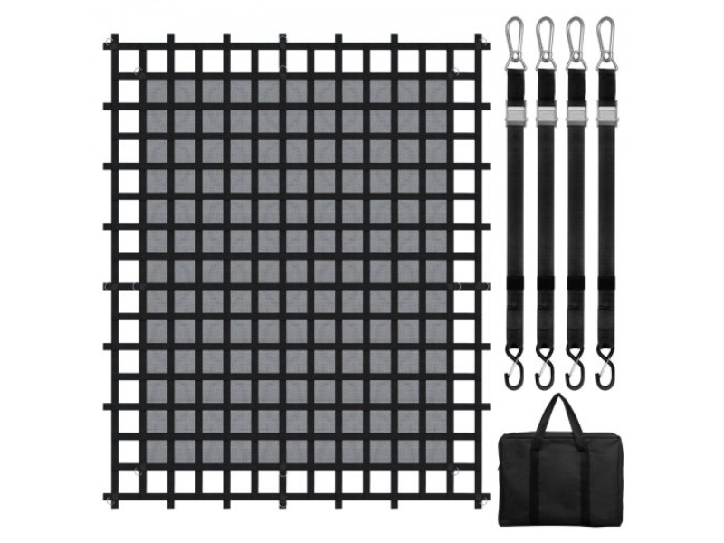HWGDWYMESHWF059VTV0 120 x 105 in. Cargo Net Heavy Duty Adjustable Buckles & S-Hooks