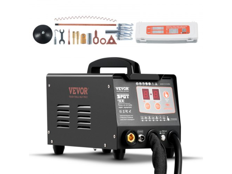 Spot Welder Dent Puller 3KW Stud Welder Dent Repair Kit with 2 Welding Gun