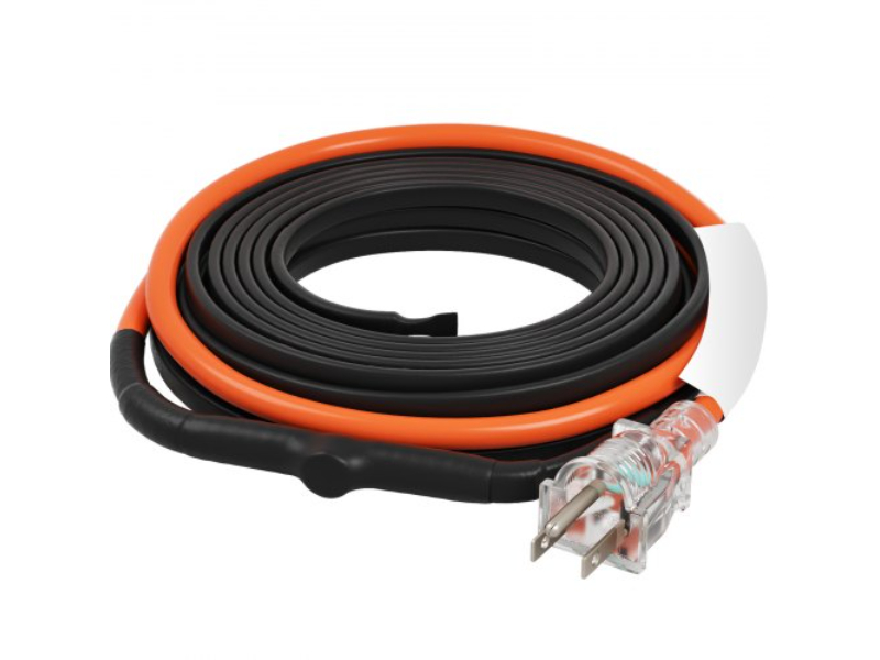 ZDWDGWQGDJRDM44YTV1 12 ft. Self-Regulating Pipe Heating Cable with Thermostat