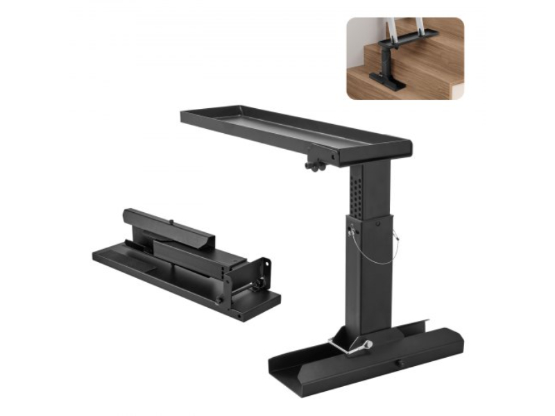 LTTZZCG23INCEIGW1V0 23.4 x 11.4-18 in. Ladder Leveler - Support Surface Folding Stabilizer, Black