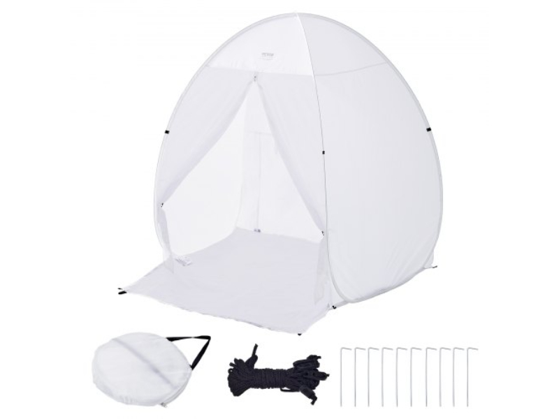 Picture of Vevor BXSPQ606070INA0UEV0 60 x 60 x 70 in. Pop Up Portable Spray Paint Tent Booth