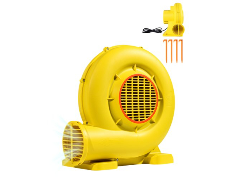 Picture of Vevor QMFJ680W2D3M1ADWMV1 0.9 & 1 HP 750W Commercial Inflatable Bounce House Blower&#44; Yellow