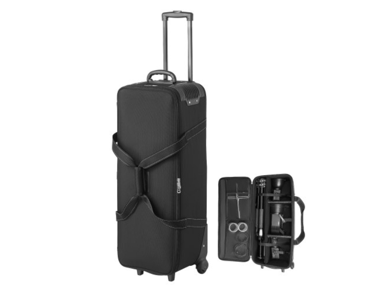 Picture of Vevor SYSBLGX1680DE7VA9V0 35.83 x 11.81 x 14 in. Studio Equipment Trolley Case Rolling Camera Carrying Bag