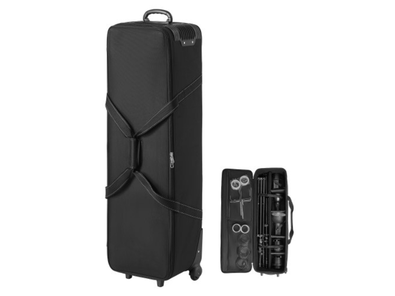 Picture of Vevor SYSBLGXNL000AD6LNV0 46.46 x 14.57 x 11.81 in. Studio Equipment Trolley Case Rolling Camera Carry Bag
