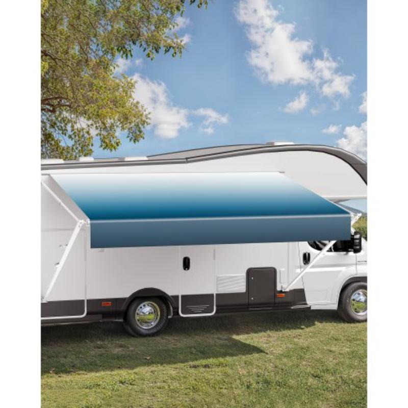 Picture of Vevor SDKSSSFCZYP2S9KV1V0 20 ft. RV Replacement Manual Trailer Awning for Most DC12V RVs
