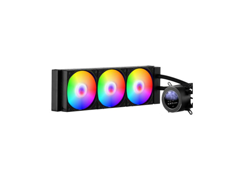 CPULQFSSLDPBIC6GAV9 AIO CPU Liquid Water Cooler with ARGB Light & 120 mm 3 PWN Fans