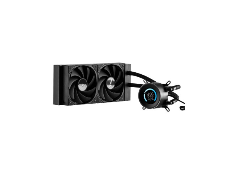 CPULQFSSLDPBHDXT7V9 AIO CPU Liquid Water Cooler with 120 mm PWN Fans for Intel AMD