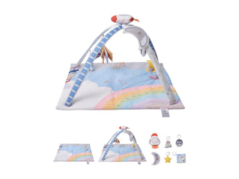 Picture of Vevor YEYDJSDGDPMT7RXPAV9 35.0 x 35.0 in. Baby Play Gym Tummy Time Activity Mat with 6 Sensory Toys