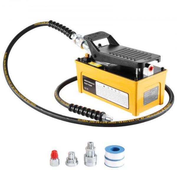Picture of VEVOR CGKQB18MJTHSFZYLPV0 10000 PSI Frame Machine Hydraulic Air Actuated Foot Pump